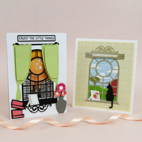 Tonic Studios Die Cutting Wonderful Windows Downtown View Die Set - 5389e