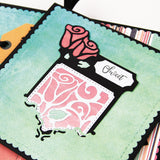 Load image into Gallery viewer, Tonic Studios Dimensions Tonic Studios - Dimensions - Rose Memory Book Pocket Slider Die Set - 2508E