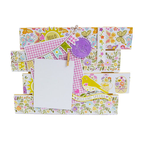 Tonic Studios Embossing Folder Spring Has Sprung - Fancy Frame 3D Embossing Folder - 5762e