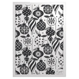 Load image into Gallery viewer, Tonic Studios Essentials A Candy Cane Christmas Bountiful Baubles 3D Embossing Folder - 5537e