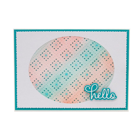 Tonic Studios Essentials Tonic Studios - Delicate Dots Patterned Panel - 5037E