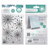 Load image into Gallery viewer, Tonic Studios Essentials Winter’s Veil Baroque Snowflake 3d Embossing Folder - 5566e