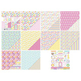 Load image into Gallery viewer, Tonic Studios Printed Papers A Pastel Parade 12&quot; x 12&quot; Patterned Paper Pad - 5685e