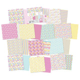 Load image into Gallery viewer, Tonic Studios Printed Papers A Pastel Parade 8&quot; x 8&quot; Patterned Paper Pad - 5684e