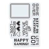 Load image into Gallery viewer, Tonic Studios Stamps Remarkably Retro Gaming Stamp Set - 5743e