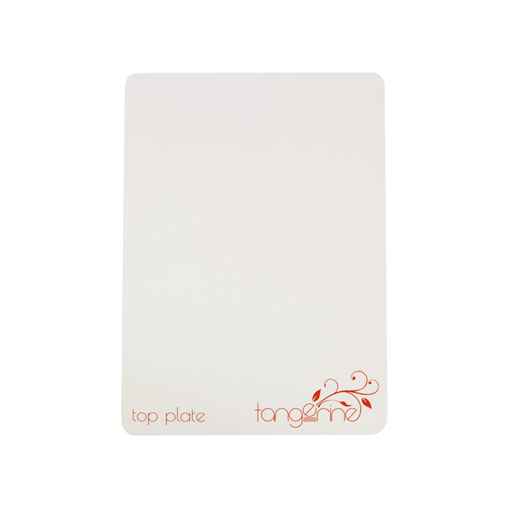 Tonic Studios - Tangerine - White Mini Top Plate - 149e