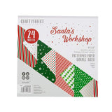 Load image into Gallery viewer, Craft Perfect 6x6 Card Packs Craft Perfect - 6x6 Paper Packs - Santa&#39;s Workshop - 9384E