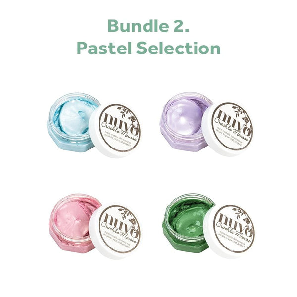 Nuvo Bundle Nuvo - Crackle Mousse - Pastels - 107B