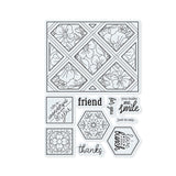 Load image into Gallery viewer, Tonic Studios bundle Hexagon &amp; Diamond - Stamp &amp; Die Set -BFM02