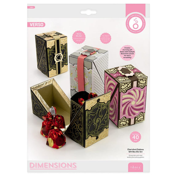 Cherished Cadeau Gift Box Die Set - 4495E