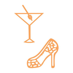 Cocktails and sale heels